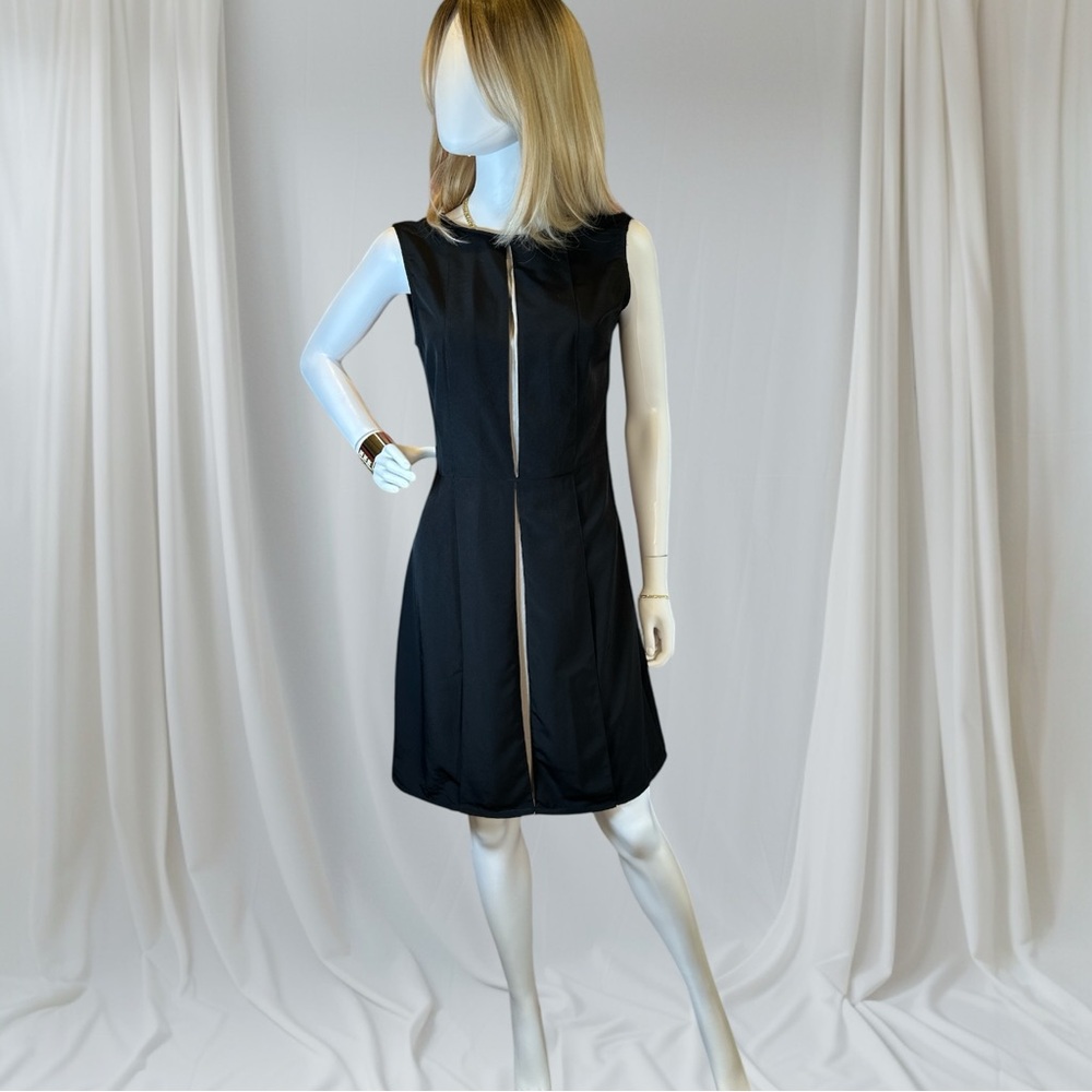 Zara Elegant Black Sleeveless Dress